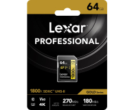 Lexar 64GB 1800x Professional SDXC UHS-II U3 V60 - 1063932 - zdjęcie 6